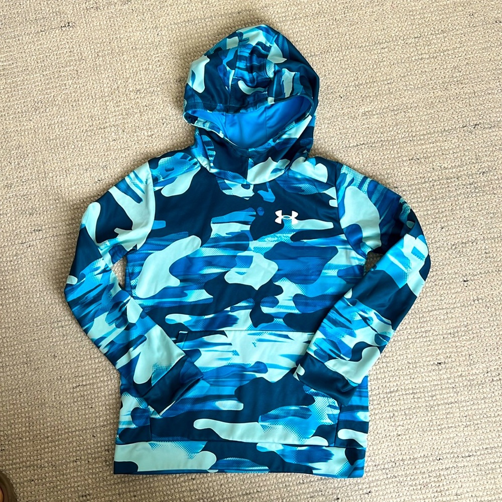 Under Armour boys sweatshirt, YLG / large , like new
